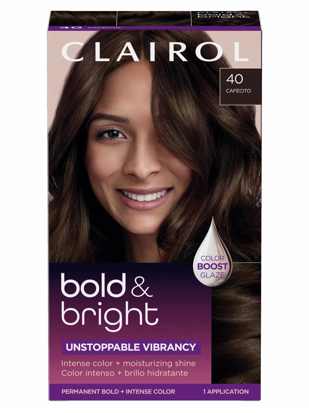 3 Pack Clairol Bold & Bright Hair Color Boxes in Shade 40 Cafecito Brand New